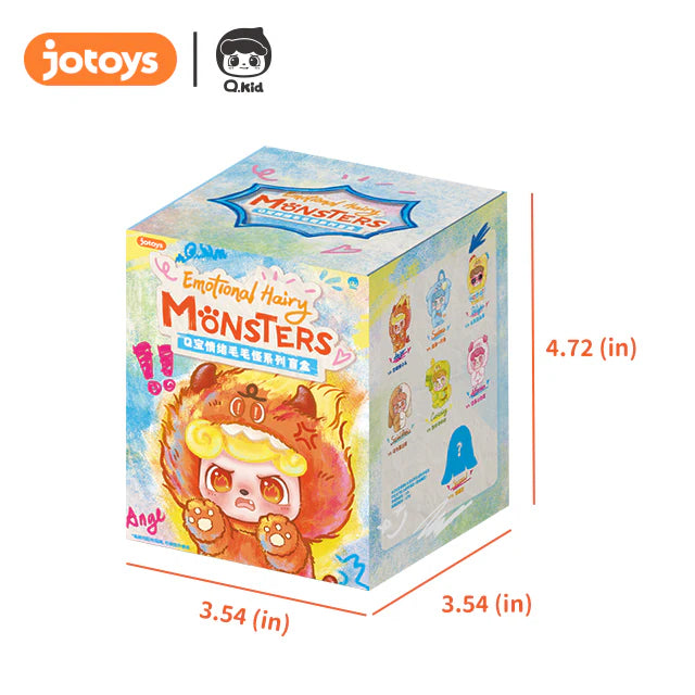 Q KID Emotional Harry/Hairy Monsters Series Blind Box