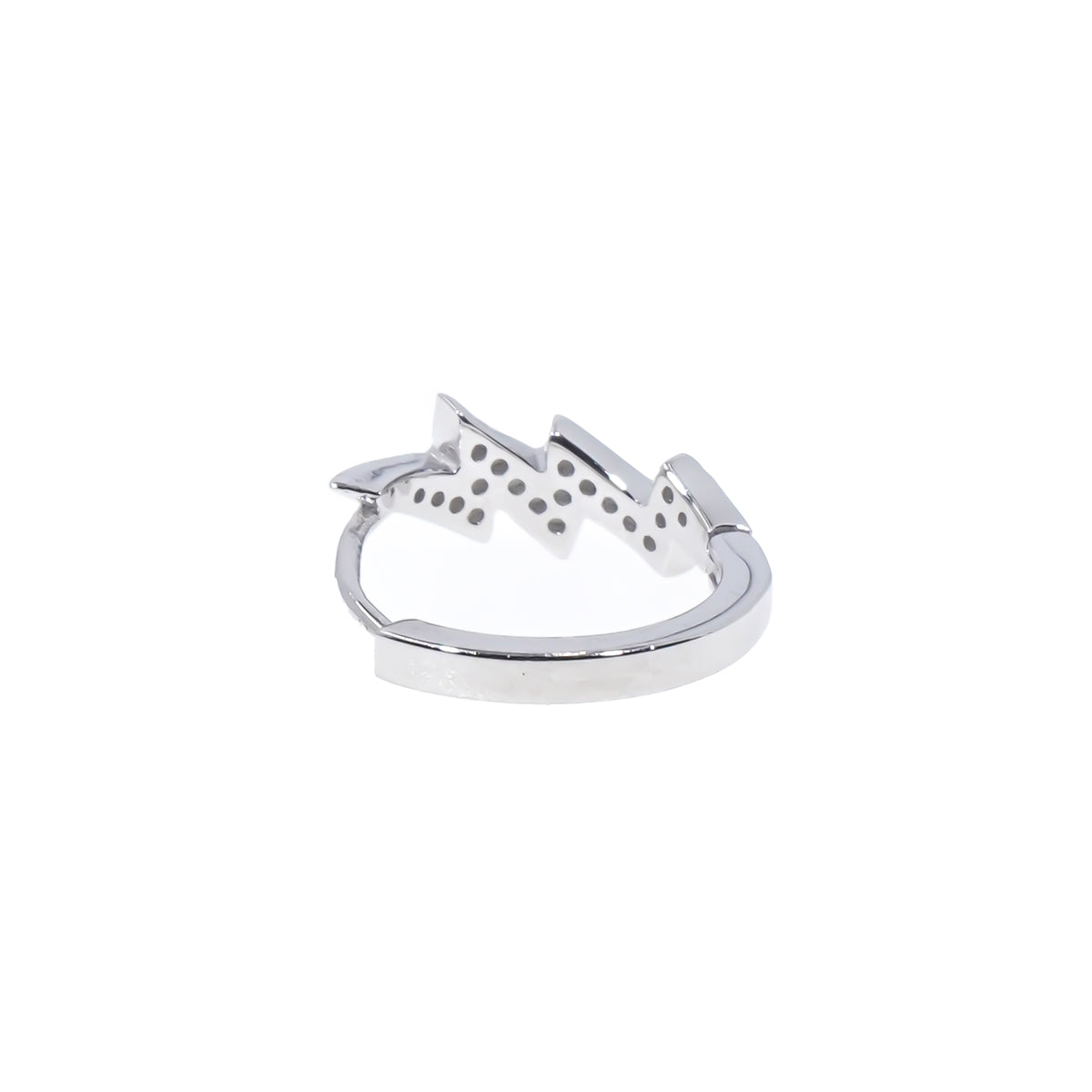 Lighting Bolt Earrings Silver 925